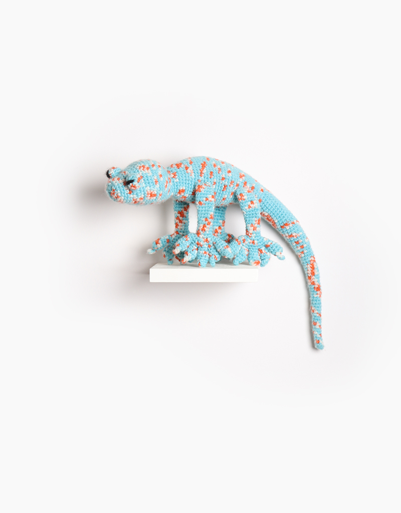 gecko lizard crochet amigurumi project pattern kerry lord Edward's menagerie